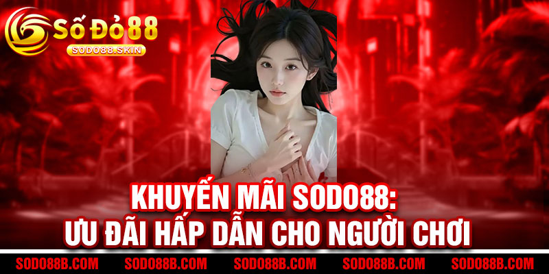 Khuyến mãi Sodo88 - Ưu đãi bùng nổ, thắng lớn đong đầy 2 Khuyến mãi Sodo88: Ưu đãi hấp dẫn cho người chơi